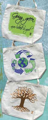 Dodo Bags Environmentally Friendly reusable cotton tote and grocery bags