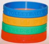 Silicone wristands - bracelets