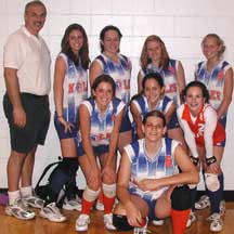 Southeast Varsity girls volleyball team 2005